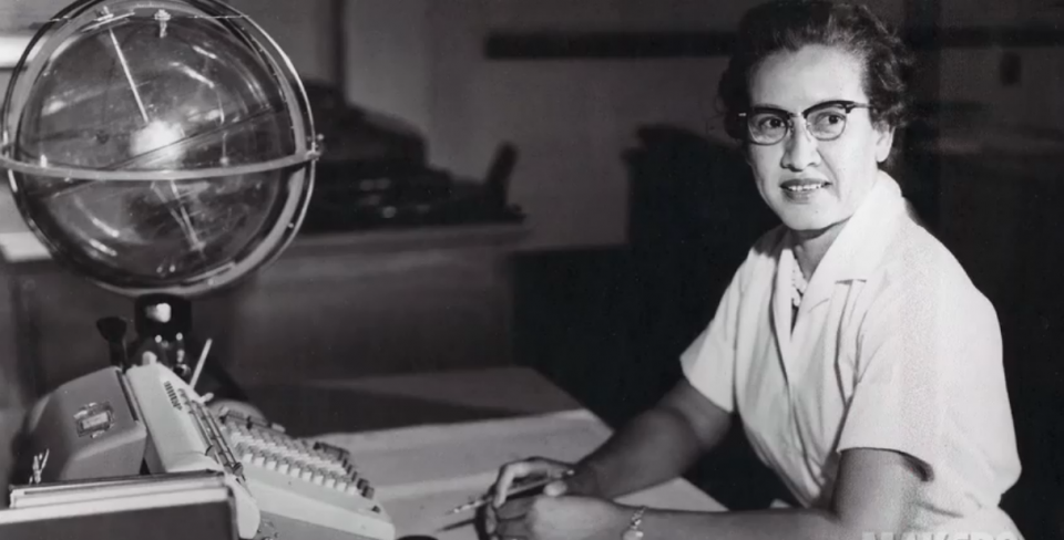 Katherine Johnson, whose life and work was portrayed in the book and movie "Hidden Figures." Photo: Public Domain