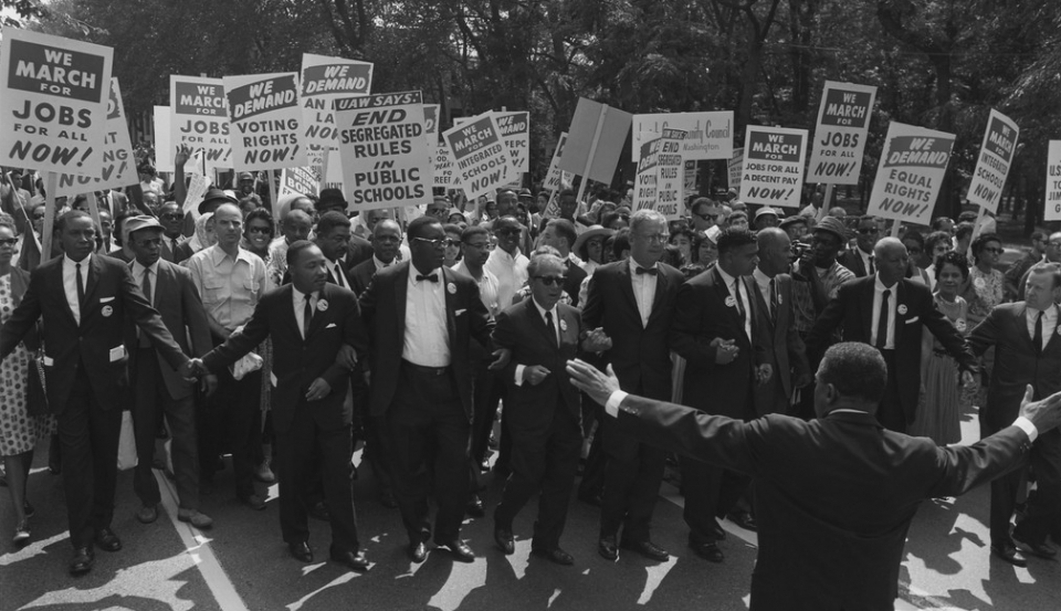 March on Washington, 1963. Photo: AFSC Archives