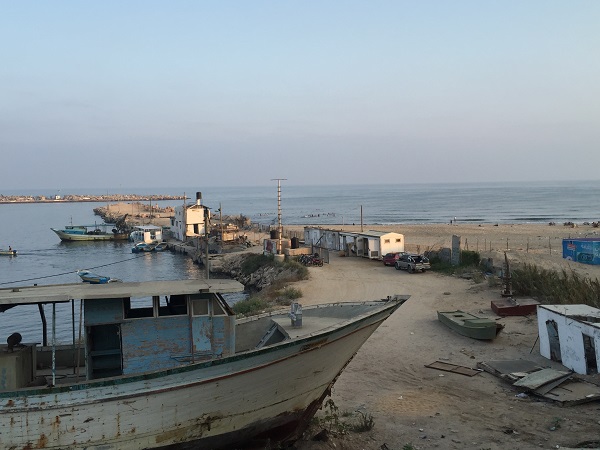 Gaza beach where the Bakr boys were killed