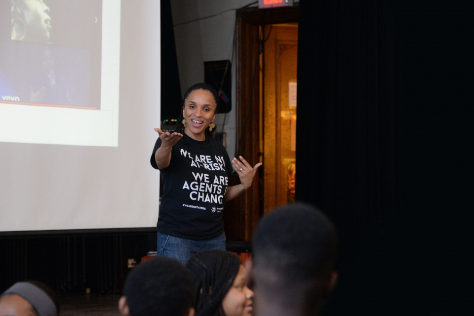 Nia Eubanks-Dixon, AFSC director of youth programs. Photo: Nathaniel Doubleday/AFSC