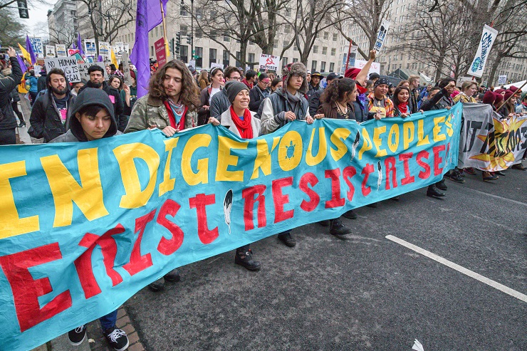 Inauguration Protests Washington, D.C. by Mobilus In Mobili // Flickr CC Licence 